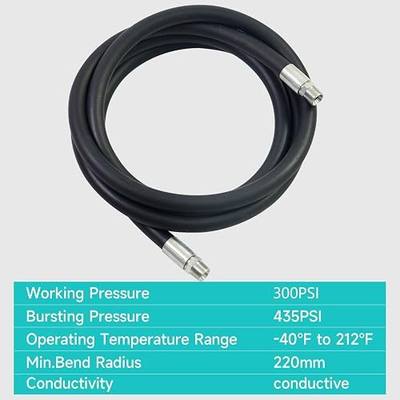 3/4" X 10 FT Fuel Transfer Hose,NPT Fittings Farm 3/4 Inch ID Fuel Hose for Dispensing Diesel Gasoline Kerosene Biodiesel Oil