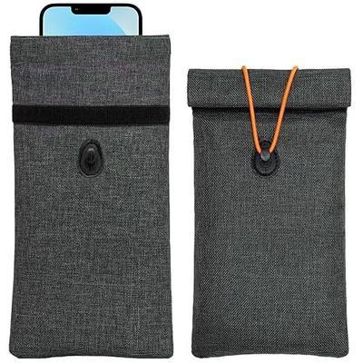 Faraday Bags for Phones 2 Pack Go Dark Bags for Cell Phones, Signal Blocking Case, RFID Blocking Pouch for Privacy Protection