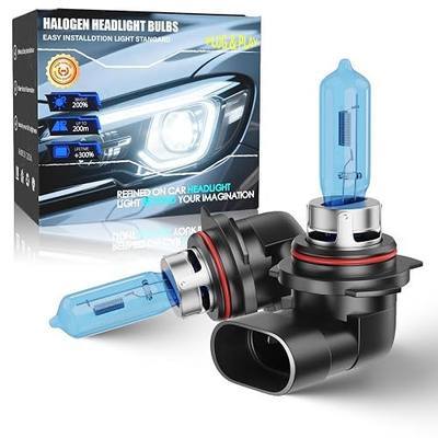 Upgraded Halogen Headlight Bulbs Fit For 2016-2019 Toyota RAV4,9012/HIR2 High Low Beam Combo Kit,Ultra Bright 6000K Light,Broader View,Plug and Play,Pack of 2