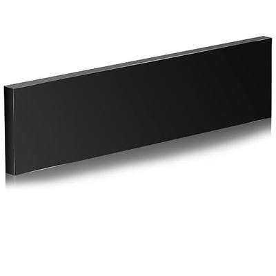 HDPE Plastic Block 1/2in Black Plastic Block 12x3In Perfect for Diverse DIY Crafts Industrial Machining and Home Improvement Projects