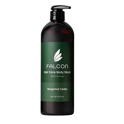 Hair Face Body Wash | 3-in-1 Moisturizing Formula, Bergamot Cedar Scent, Paraben & Sulfate Free, Natural Ingredients, Gentle Cleansing, 16 fl oz