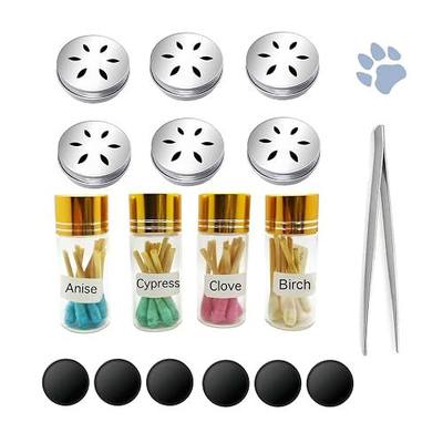 Dog Scent Training Kit Nose Scent Work Tins, Dog Nose Scent Work Training Kit for Dogs Brain Games Pet Pup Beginner Scent Work Kit (6 Box+4 Nose Work Set)