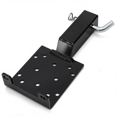 Bekith Universal Trailer Hitch Winch Mounting Plate with 2" Receiver, Hitch Winch Mount Fit for ATV UTV Truck
