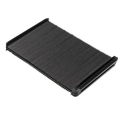 Lippert Thin Shade EcoCell Snap-On RV Window Shade for Prepped Entry Doors with Sun-Blocking Protection, Easy Sliding Operation, Quick Installation - 2025009147