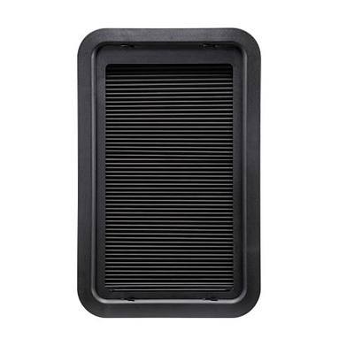 Lippert Thin Shade EcoCell Complete RV Window Kit for Entry Doors with Frame, Tinted Glass, Horizontal Blind, Sun-Blocking Protection, Easy Sliding Operation, Quick Installation - 2025009148