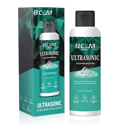 Ultrasonic Jewelry Cleaner Solution for All Machines, Retainer, Ring, 8.5oz | Restore Diamond Sparkle, Clean Retainers Safely with Our Non-toxic, Low-suds Concentrated Formula Made For All Machines