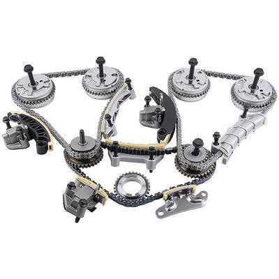Autoexact 9-0753SVVT Engine Timing Chain Kit w/VVT Sprocket Fit for 2007-2022 2.8L 3.0L 3.6L V6 Chevy Buick Cadillac GMC Pontiac Saturn Traverse Enclave Impala Acadia Caprice Camaro SRX LaCrosse