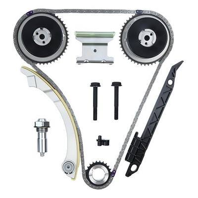 Autoexact Engine Timing Chain Kit w/VVT Sprocket & Tensioner Fit for 4Cyl 2.2L 2.4L Ecotec 2009-2017 Buick Chevy GMC Pontiac - Equinox Terrain HHR Verano Cobalt G5 Captiva 12621505 9-4201s