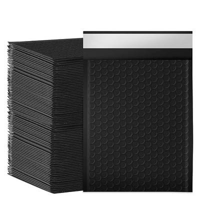 packbabol Bubble Mailers 6x10" 100 Pack Black Padded Envelopes Waterproof Usable Size 6x9 Self-Seal Padded Mailing Envelopes Bubble Opaque Padded Mailer for Small Businesses, Envelope Mailers#0