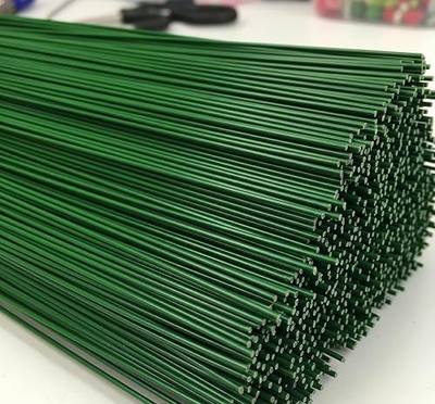 18" Floral Wire (18 Gauge) - 350 Pieces Bulk Buy - Wholesale Quantity Box. Florist Stem Wire for Wedding, Prom, Corsage, Flower Arrangement, Boutonniere, Crafts and More.