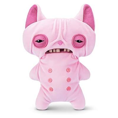 Fuggler Alley Cats 9-Inch Plush Toy (Wrinkle Mcstinkles) by ZURU – Funny Ugly Monster Stuffed Animal with Human-Like Teeth, Collectible Plush for Kids, Tweens, Teens, Adults & Cat-Loving Weirdos