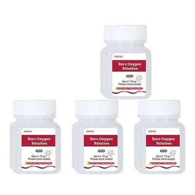 Zero Oxygen Calibration Solution for Dissolved Oxygen Meters | 4 Bottles 50ml Dissolved Oxygen Calibration Solution, Zero Oxygen Solution, for All Brands of Dissolved Oxygen Testers