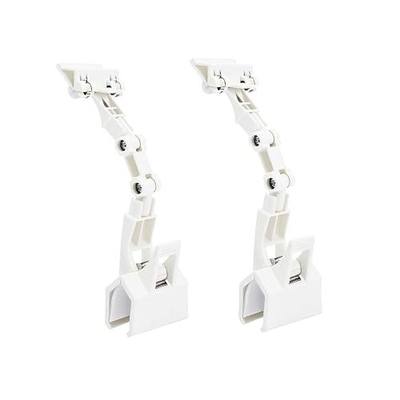 2 Pack Adjustable Document Holder for Typing, Paper Stand for Desk - White | Flexible Adjustable Paper Holder for Typing - Multi-Purpose Copy Stand for Monitor Computer Drawing Use - White 2 Pack Set