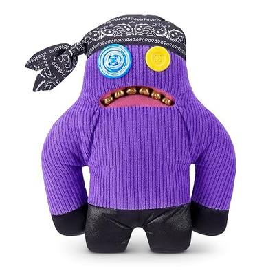 Fuggler Fugg Life 9-inch (Sasquoosh) by ZURU | Funny Ugly Monster with signature teeth, soft & huggable collectible plush, for fans & collectors, gift for tweens & teens