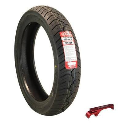 Kenda Kruz K673 130/70-18 63H, Motorcycle Street Front Tire | Bias-ply construction for cruiser motorcycles. Ideal for all-weather grip, responsive handling, and even wear.