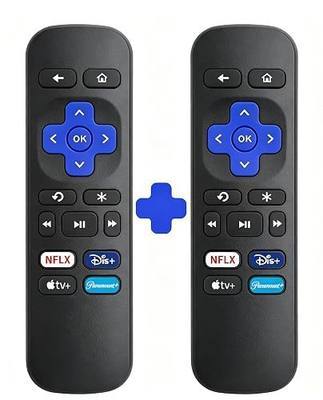 【Pack of 2】 Replacement Remote for Roku Box, for Roku Express, for Roku Player, for Roku Premiere, for Roku 1 2 3 4 (NOT for Stick and TV)