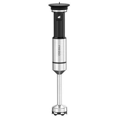 FRESKO Immersion Hand Blenders, Variable Speed Trigger | Anti-Scratch Stainless Steel Shaft, Stick Mixer for Soups, Shakes, Baby Food & Puree