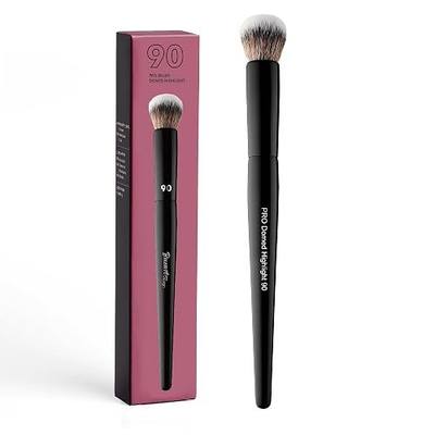 Bueart Design Pro Domed Highlight Makeup Brush 90 with Ultra-soft Bristles | for Powders,Creams,Liquids,Foundation,Bronzer