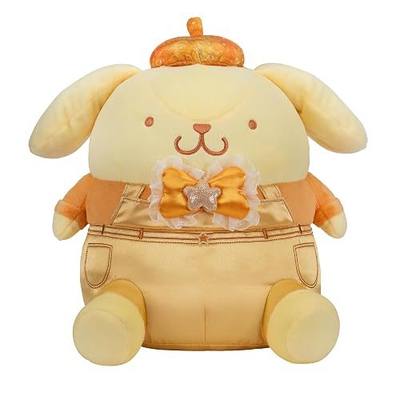 Hello Kitty® and Friends, 12-inch Pompompurin™ Plush, Tonal Sparkle Collection - Officially Licensed Sanrio® Product - Ages 6+