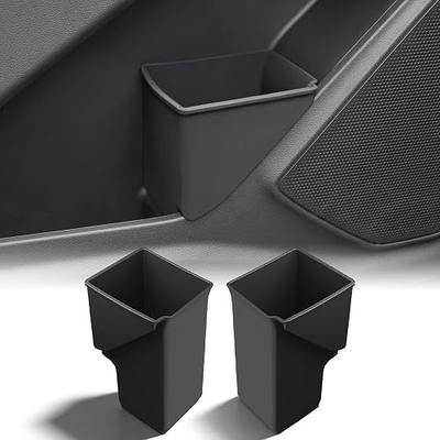 ELECFRESH 2PCS Door Side Trash Can Compatible with 2020-2025 2026 Ford Explorer, Garbage Bin Storage Box for Ford Explorer Accessories 2025 2024