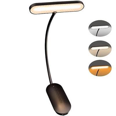 Book Lights for Reading at Night, Reading Light for Books in Bed, Portable LED with 3 Brightness Levels,80 Hours Runtime,Rechargeable Clip Lamp for Books,Magazines,Travel,Student,Adult,Night Readers