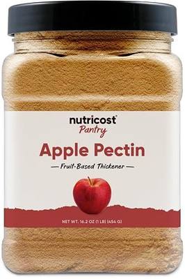 Nutricost Pantry Apple Pectin Powder (1 LB) Gluten-Free, Vegan, GMO-Free | Bulk Pectin for Jam, Jelly & Canning