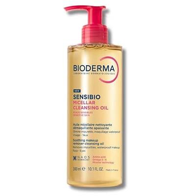 Bioderma Sensibio Micellar Cleansing Oil, 1st Ecobiological Micellar Formula Gentle Face Cleanser That Deeply Cleanses