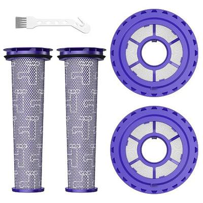 Filters Replacement for Dyson DC41 DC65 DC66 UP13 UP20 UP30 Animal, Multi Floor and Ball Vacuum Ball Animal 2 Ball Animal 3, 2 Pack Post Filters & 2 Pack Pre Filter Replacement Parts