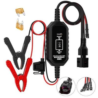 BT10 EPB Emergency Release Tool,Over-Current Protection, Dual-Channel Forward/Reverse Control for Electronic Parking Brake Release and Reset