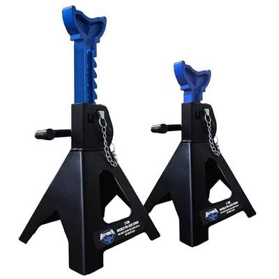 ANTPOWER Car Jack Stands 3 Ton (6,600 lbs) with Double Locking Heavy Duty 11.2"-16.8" Adjustable for Lifting SUV, Pickup Truck Garage 6000 lbs Capacity 1 Pair