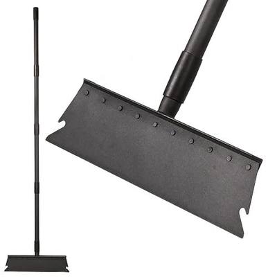 Large Garden Cleaning Shovel, 63 Inch Heavy Duty Cleaning Shovel with Sharp Blade Garden Tool for Weed, Lawn Edging, Scraping and Ice Removal