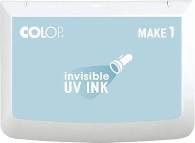 COLOP Make Series Premium Ink Stamp Pad – Standard Water-Based & Acid-Free Non-Toxic Ink for Rubber Stamps, Crafting, and Scrapbooking (UV, 3.5" x 1.94")
