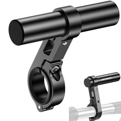 LOKTENWO Bike Handlebar Extender - 3.93" Aluminum Extension Cross Bar | Aluminum Alloy Single-Clamp Extension for Bicycle and Motorcycle, Fits Handlebar Diameters of 0.875"/ 1.0"/ 1.125"/ 1.26"