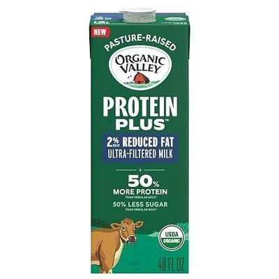 Organic Valley Protein Plus Organic 2% Ultra-Filtered Milk, 48 fl oz