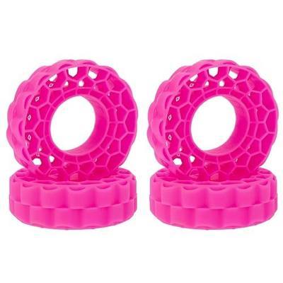 MEUS RACING Super Soft Silicone Rubber Inserts for 62-66mm 1.0" Tires(Rose Red)