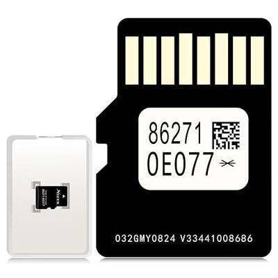 XGEEK Latest Navigation SD Card Map Update Accessories 86271 0E077 Compatible with Toyota Tacoma Highlander RAV4 Tundra 4Runner Sienna Prius Venza Mirai CorollaUSA/Canada
