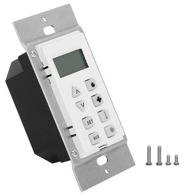 Pevxou HTI-12-007 Wall Control for Gas Fireplace, Wall Switch Compatible with Heat N Glo, Heatilator & QuadraFire Gas Fireplaces,Direct Replacement Remote Control for NG and LP Units