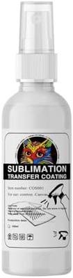 Sublimation Coating Spray for Cotton Shirts: Transfer Spray for All Cotton & Polyester Fabrics - Pillow, Canvas, Carton, Tote Bags and More