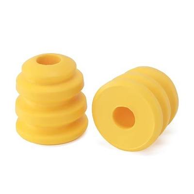 Front Bump Stops, Lower Control Arm Jounce Bumpers (Yellow) 2-pack, Compatible with 2002-2006 Escalade, 2003-2014 Chevy Express, 1999-2007 Silverado, 2003-2014 GMC Savana, 2000-2006 Yukon
