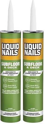 Liquid Nails LN902 VOC 10-Ounce Subfloors and Construction Adhesive (Pack of 2)