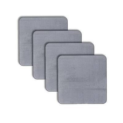 Tie Down – 4 Pack – 3" x 3" x 3/16" Steel Plates – 7 Gauge A36 Carbon Steel – Made in USA – Weldable Steel for Mounting, Bracing, and Fabrication