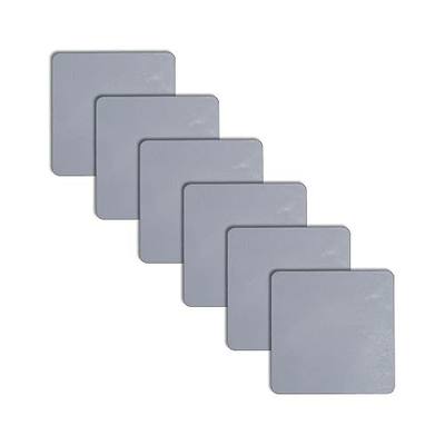 Tie Down – 6 Pack – 4" x 4" x 1/8" Steel Plates – 11 Gauge A36 Carbon Steel – Made in USA – Weldable Steel for DIY, Bracing, and Mounting
