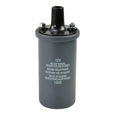 12V Alternator Canister Ignition Coil with Internal Resistor | Compatible With All Coils That for Resistor #383444 383449 B6A-12029 Compatible With Ford Tractors 2000 3000 4000 5000 NAA600
