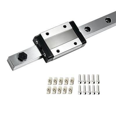 150mm MGN12 Linear Rail Guide with MGN12H Stainless Steel Carriage Block | for Ender 3, Corexy, Tronxy, Delta Kossel 3D Printers Upgrades and CNC Machine
