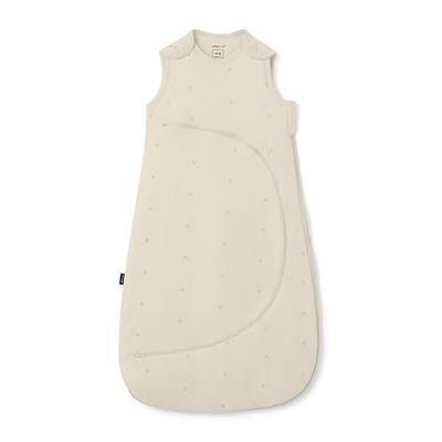 Snuz Baby Sleep Sack with Diaper Zip - Baby Sleeping Bag for Easy Diaper Changes, Super Soft Cotton Sleep Sacks in Summer or Winter Tog with Perfect Fit Poppers, Cashmere/Cross, 2.5 Tog 6-18M