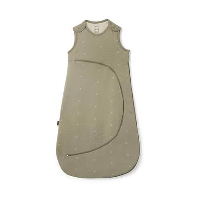 Snuz Baby Sleep Sack with Diaper Zip - Baby Sleeping Bag for Easy Diaper Changes, Super Soft Cotton Sleep Sacks in Summer or Winter Tog with Perfect Fit Poppers, Sage/Cross, 1 Tog 0-6M