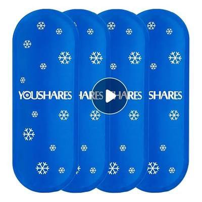 Breastmilk Ice Pack,Reusable Ice Packs for Breastmilk Storage,Bottle Ice Packs for Breast Milk,Baby Bottles,Meal,Keeps Breast Milk Fresh 4 Packs