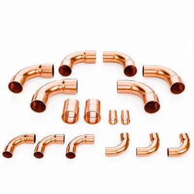 HVAC Copper Fittings, 3/8 & 3/4 for Air Conditioner Refrigeration