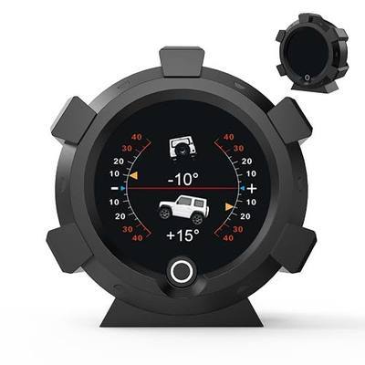 PLAYOCCAR GPS Speedometer HUD MPH for Car with Overspeed Alarm | Altitude, Coordinates, Vehicle Attitude, Pitch Angle Display, Danger Alarm, Multifunction Digital Dashboard Gauge