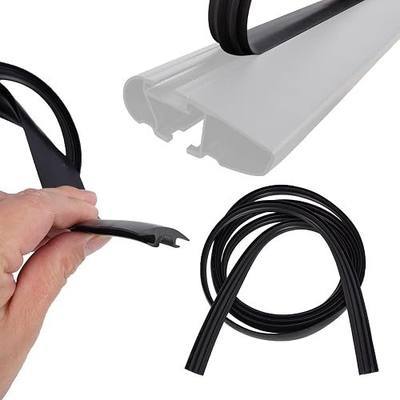 Rubber Strip for THUL-E WingBar/Aeroblade Tesla Model 3/Cybertruck/Pioneer Platform/VW/Volvo Car Roof Rack Crossbar 10Ft/120 inchs, Reduce Wind Resistance and Noise Used